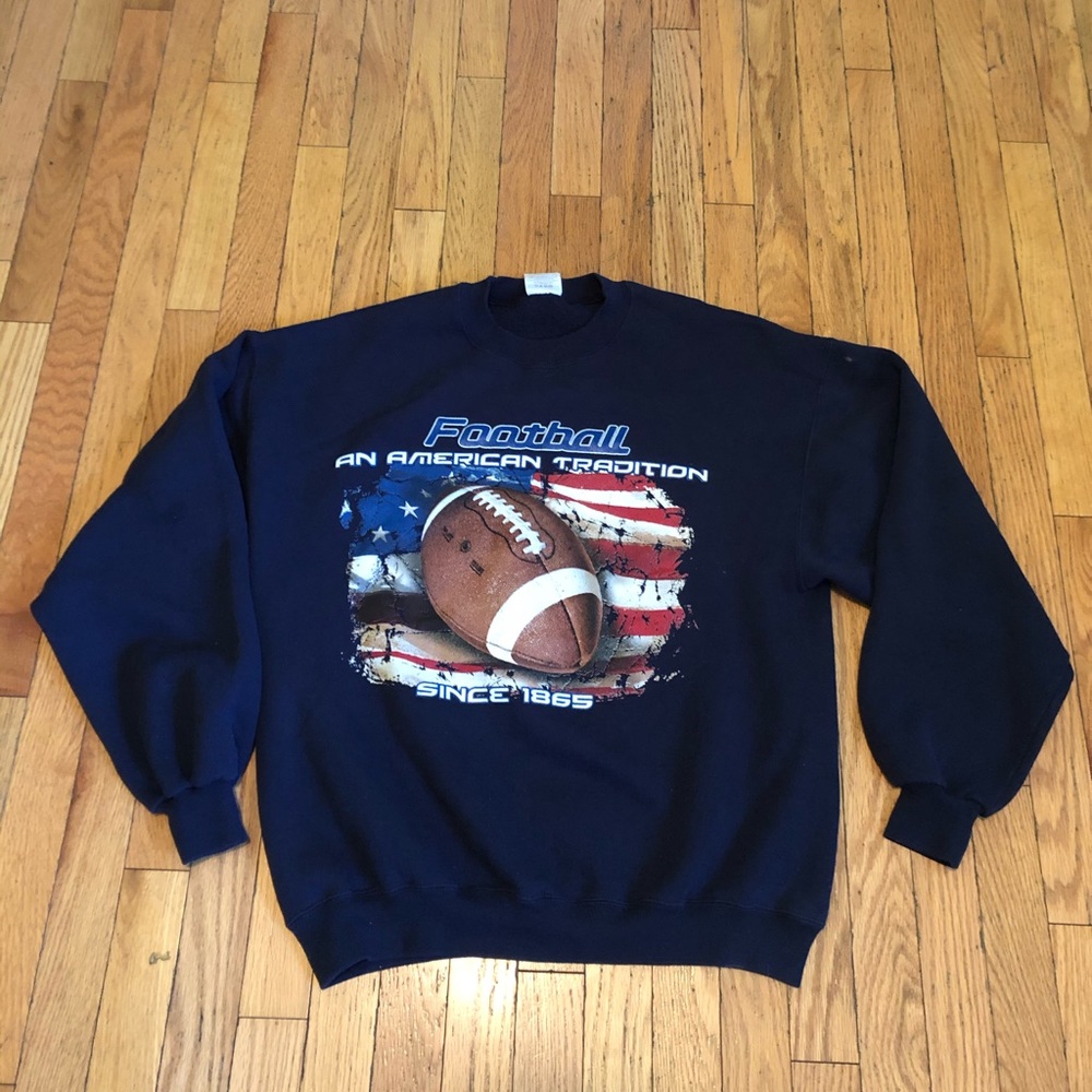 Vintage football jerzees sweatshirt